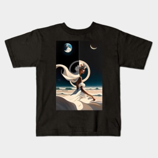space woman Kids T-Shirt